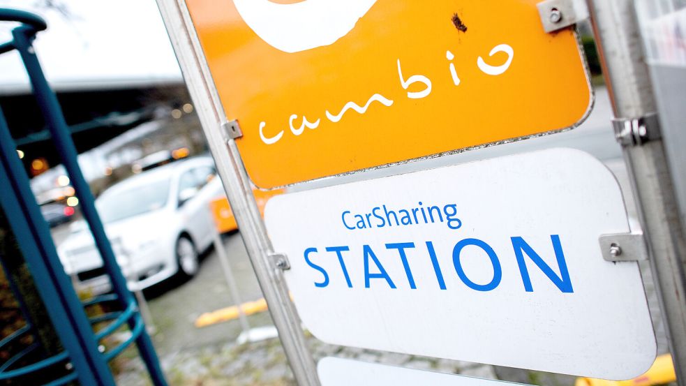 Das Carsharing-Angebot der Firma Cambio gibt es mittlerweile in 44 Städten in Deutschland. Symbolfoto: Hauke-Christian Dittrich/dpa