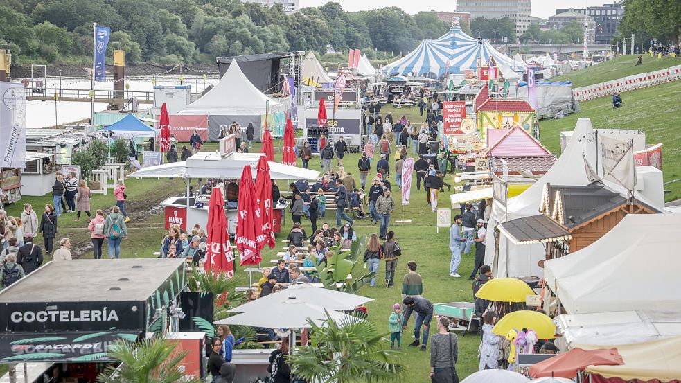 Rund 160.000 Besucher kamen in diesem Jahr zur Breminale. Foto: Focke Strangmann / dpa