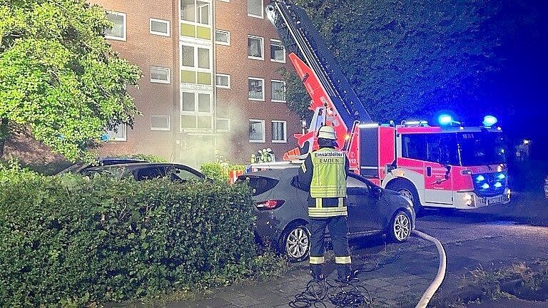 In Emden hat es in der Nacht zu Mittwoch in einem Keller gebrannt.