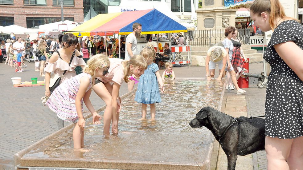 Der Sonntag steht beim Stadtfest in Leer im Zeichen der Familie. Foto: Wolters/Archiv