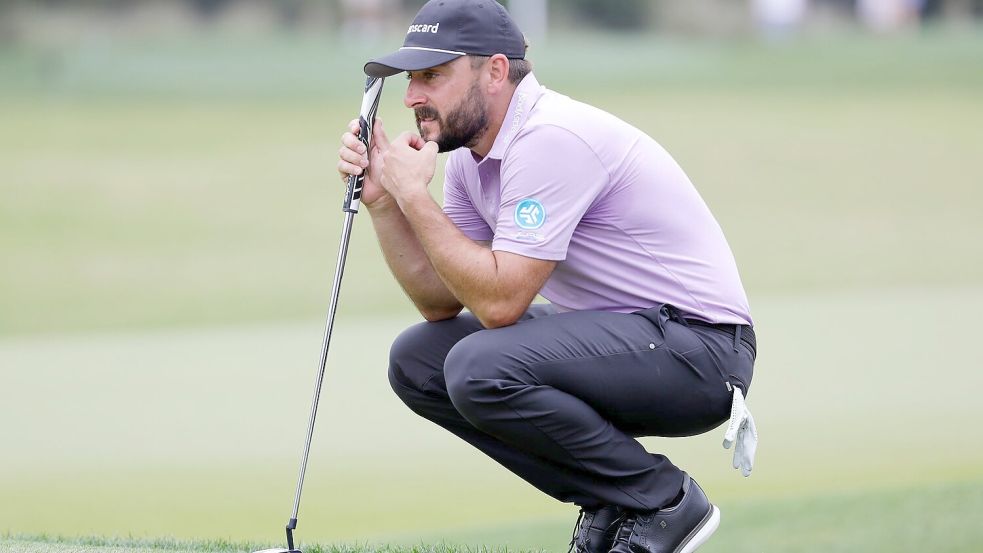 Spielt nach der British Open für Deutschland bei den Olympischen Spielen in Paris: Stephan Jäger. Foto: Michael Wyke/AP/dpa