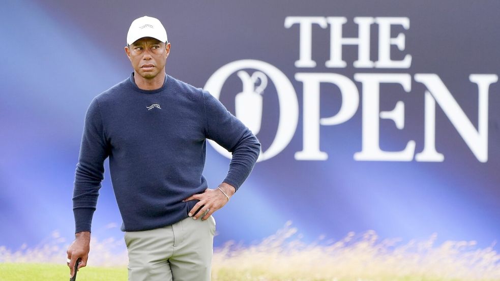 Für Tiger Woods ist die British Open vorzeitig beendet. Foto: Jane Barlow/PA Wire/dpa