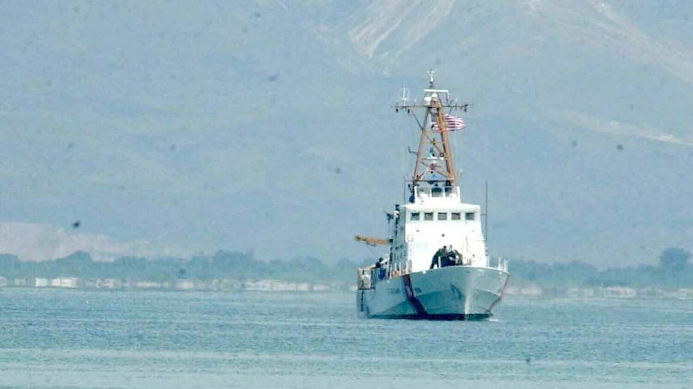 Die Küstenwache sucht in Haiti nach dem Bootsunglück nach Überlebenden. Foto: dpa/Ernesto_Beltre