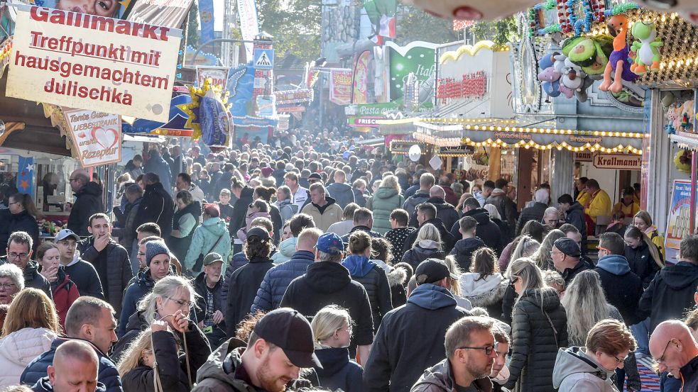 Der Gallimarkt lockt Jahr für Jahr Hunderttausende Besucher an. Foto: Ortgies/Archiv