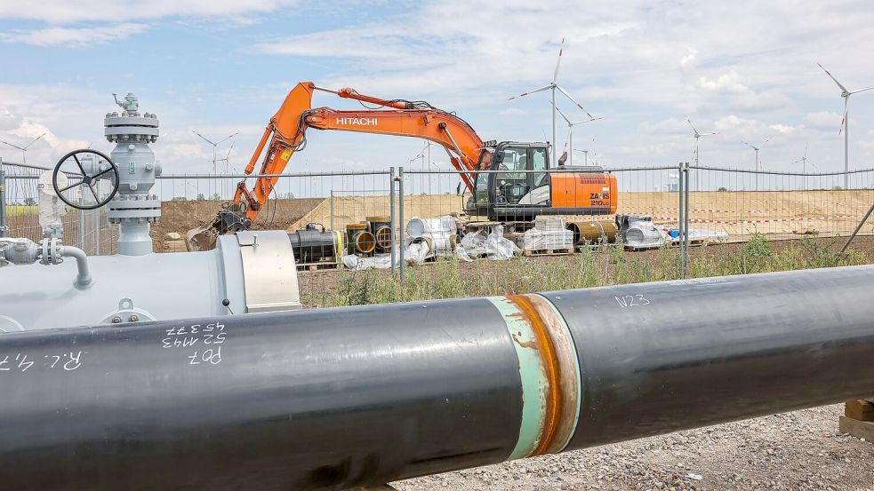 Das Kernnetz soll die wesentliche Grundlage für den Aufbau der Wasserstoff-Transportinfrastruktur sein. Foto: Jan Woitas/dpa