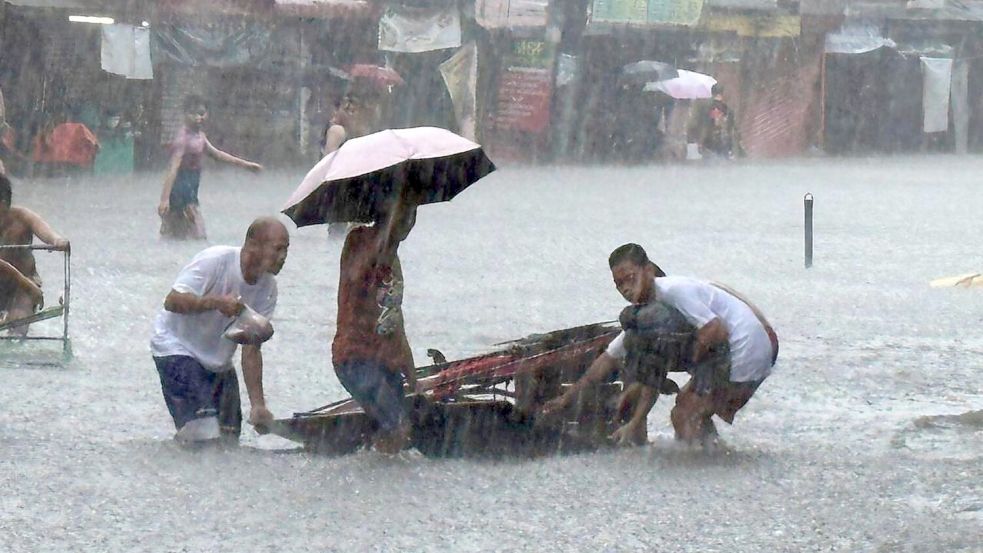 Die Taifunsaison ist in vollem Gange. Foto: Joeal Capulitan/AP