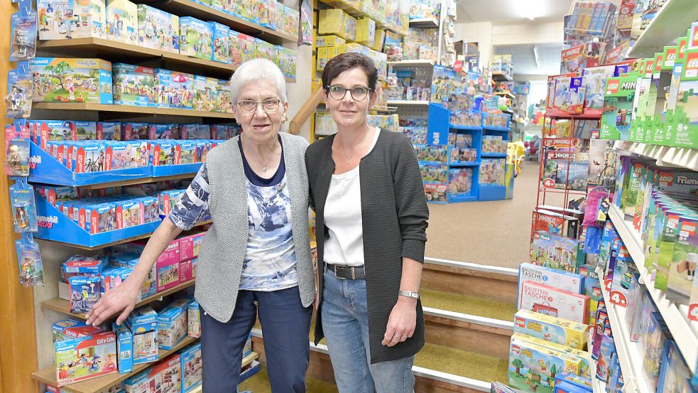 Anita Hemmes und ihre Tochter Sonja sind ein eingespieltes Team. Foto: Ortgies