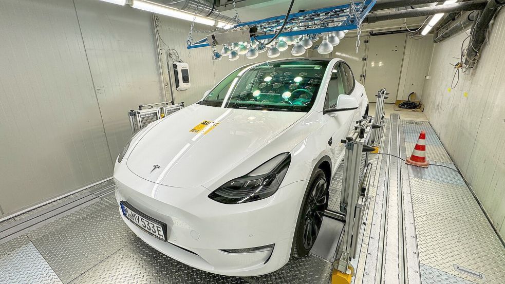 Tesla Model Y - nach Zahlen des ZSW das weltweit häufigste Elektroauto. Foto: Thomas Geiger/dpa-tmn