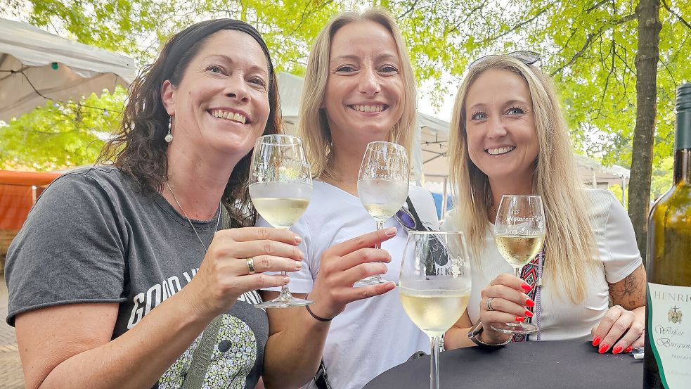 In Moormerland wird am Wochenende wieder das Weinfest gefeiert. Foto: Stromann/Archiv