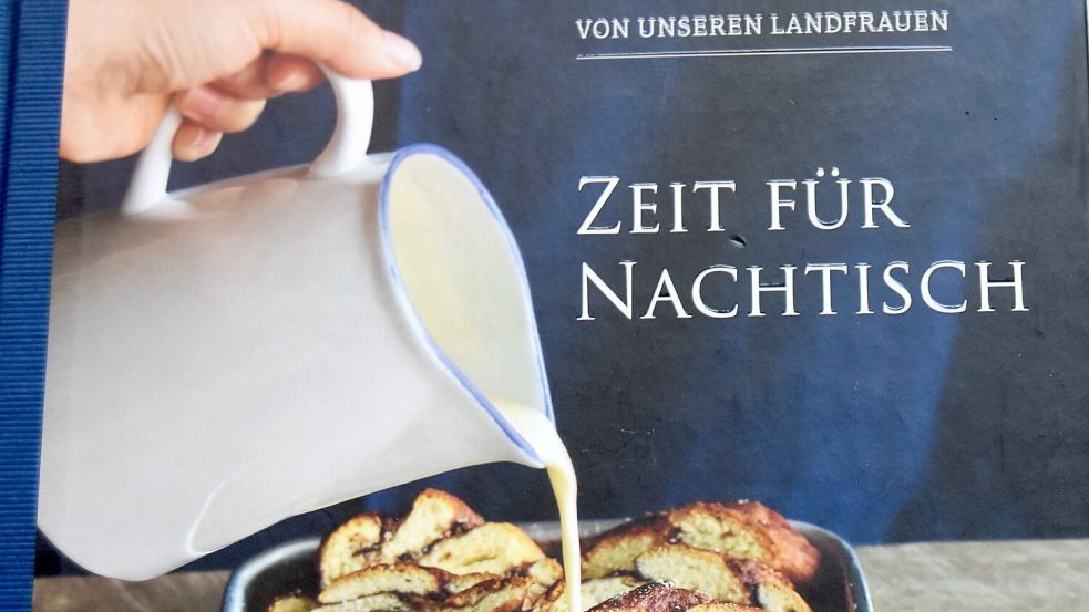 Das Rezept steht auf Seite 19 im Kochbuch "Zeit für Nachtisch" der Uplengener Landfrauen. Foto: Prins