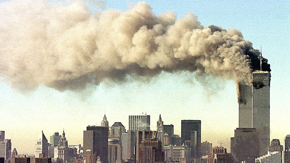 Am 11. September 2001 waren bei dem bislang schlimmsten terroristischen Anschlag in den Vereinigten Staaten rund 3.000 Menschen getötet worden. (Archivbild) Foto: ---/dpa