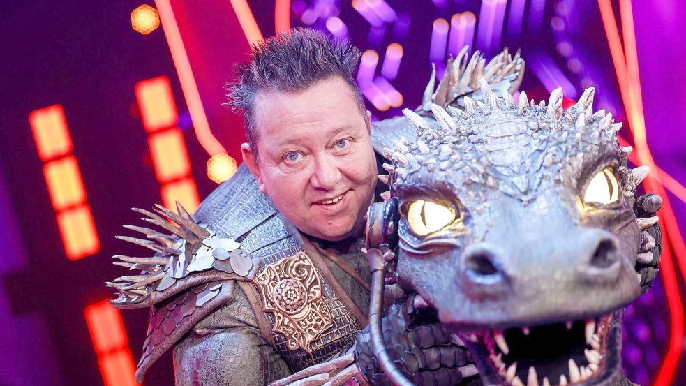 Sebastian Krumbiegel hat als Krokodil in der Show „The Masked Singer“ eine neue Erfahrung gemacht. Foto: Thomas Banneyer/dpa