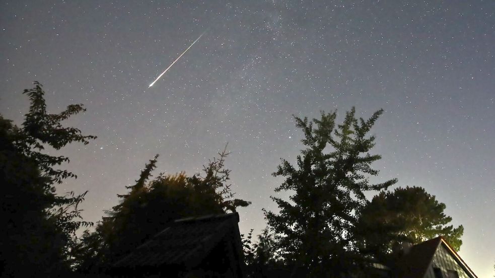 Jahr für Jahr sind am Nachthimmel die Sternschnuppen der Perseiden zu sehen Foto: Marco A. Ludwig/dpa