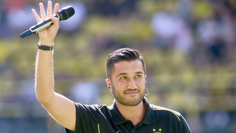 Warb um Zeit und Geduld: BVB-Trainer Nuri Sahin. Foto: Bernd Thissen/dpa