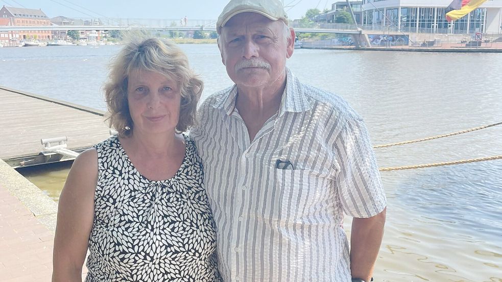 Frank und Kerstin Robst kommen aus Dresden. Foto: Krey