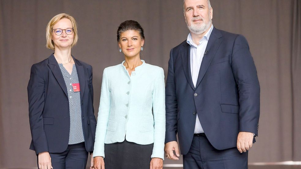 Das BSW will den Umgang mit der AfD pragmatischer handhaben. (Archivbild) Foto: Michael Reichel/dpa