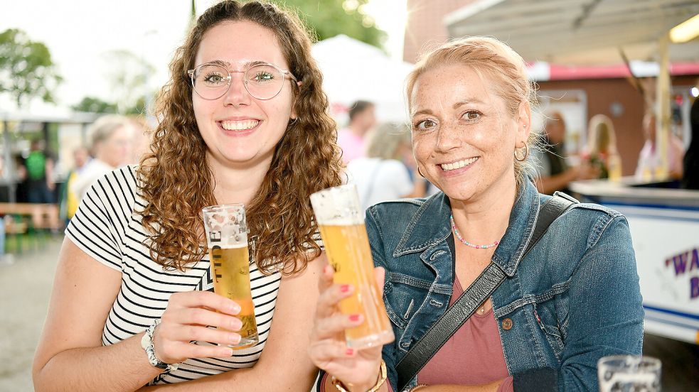 Beim Bierfet in Nortmoor wurde gefeiert. Foto: Stromann