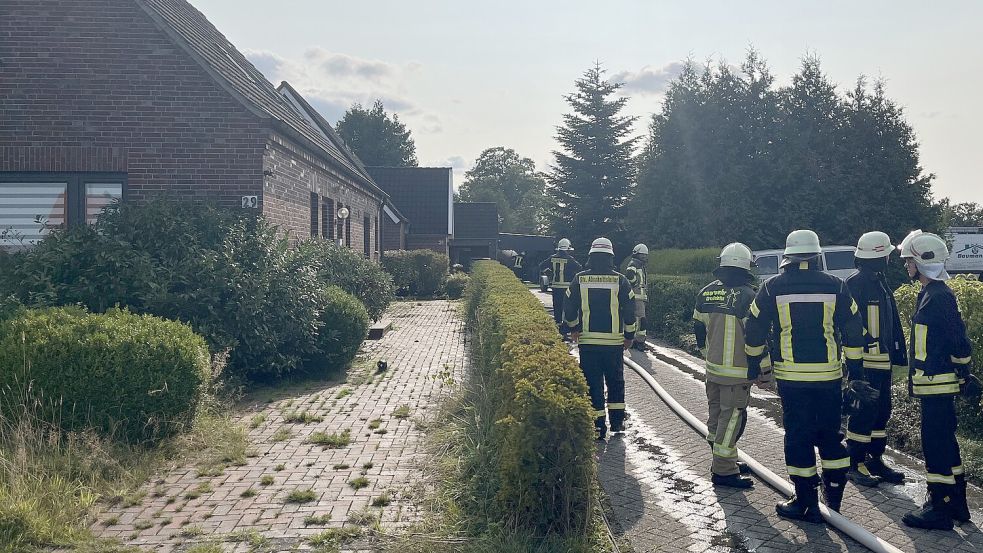 Die Feuerwehr war in Ostgroßefehn im Einsatz. Foto: Feuerwehr