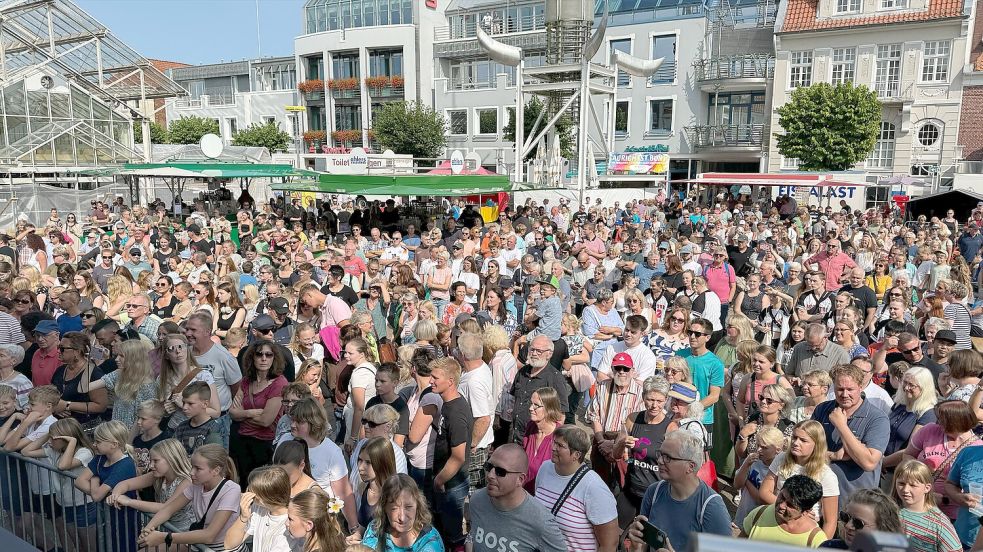 Das Auricher Stadtfest war am Wochenende der Besuchermagnet in der Region. Foto: Holger Janssen