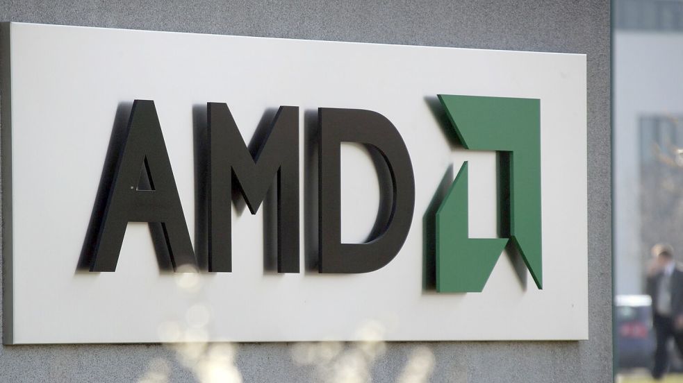 AMD war bisher vor allem als Konkurrent von Intel im PC-Markt bekannt, mischt aber verstärkt bei Rechenzentren mit. (Archivbild) Foto: Ralf Hirschberger/dpa-Zentralbild/dpa