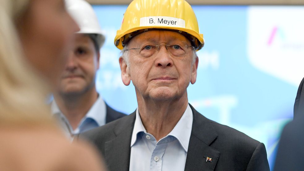 Bernard Meyer machte aus der Papenburger Meyer Werft einen weltweit agierenden Schiffsbaukonzern. Nun steckt das Unternehmen in der Krise. Foto: Imago Images/diebildwerft