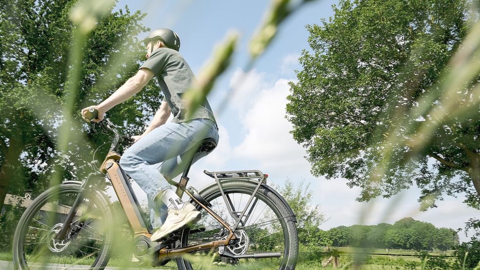 Spaß am Radeln: Das Leasen von E-Bikes erfreut sich steigender Beliebtheit. Foto: dpa/Kalkhoff Werke