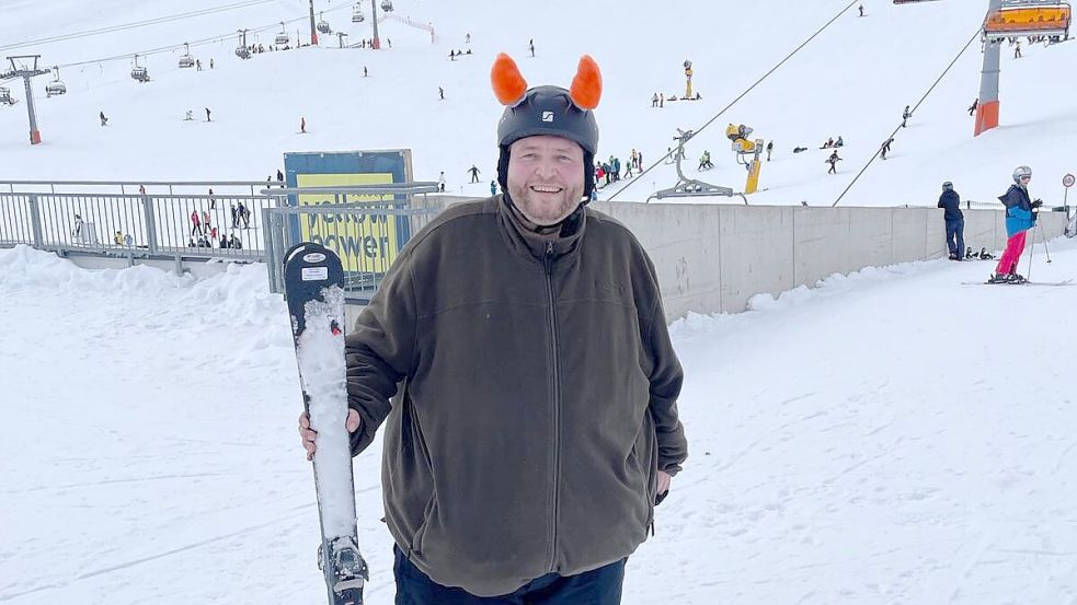 Den Rekord hat Christoph Hömmken in österreichischen Sölden im Skiurlaub aufgestellt. Archivfoto: Hömmken