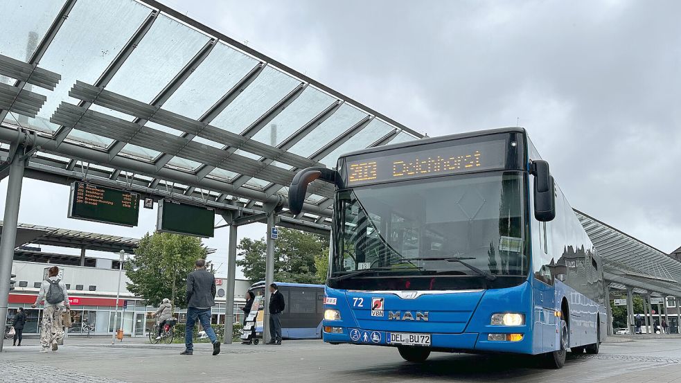 Einen Linienbus in Delmenhorst wollte der junge Mann übernehmen. Foto: Eyke Swarovsky