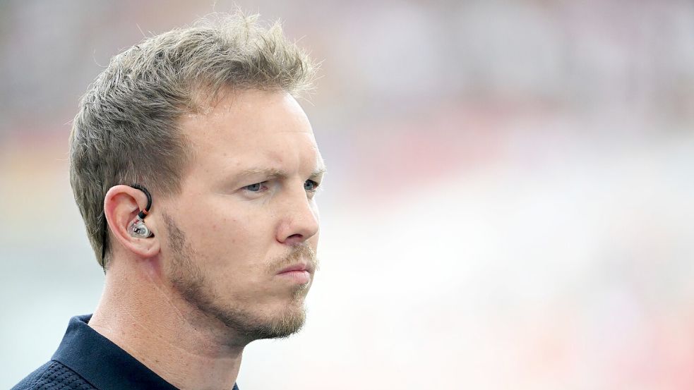 Julian Nagelsmann startet mit der Nationalmannschaft Richtung WM 2026. Foto: Marijan Murat/dpa