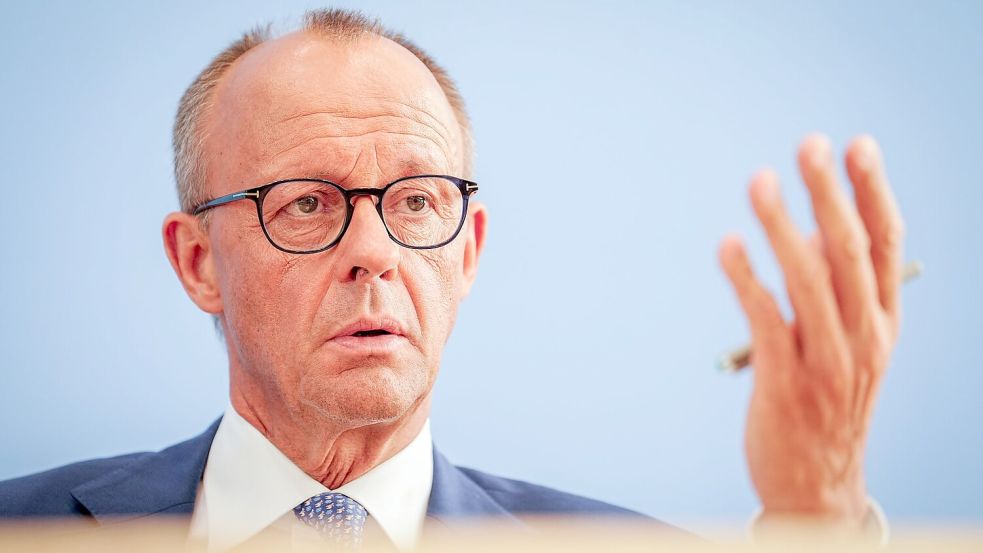 CDU-Chef Merz fordert von Kanzler Scholz nicht weniger als einen Koalitionsbruch, um die Migrationsprobleme zu lösen. Foto: Kay Nietfeld/dpa