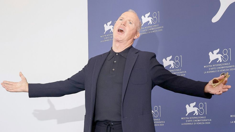 Michael Keaton verkörpert wieder den ikonischen Poltergeist Beetlejuice. Foto: Joel C Ryan/Invision/AP/dpa