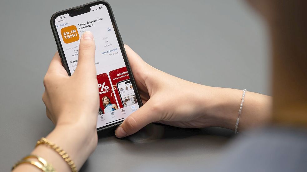 Der Online-Händler Temu erfreut sich in Deutschland großer Beliebtheit. Foto: Hannes P Albert/dpa