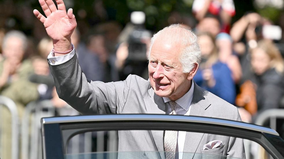 König Charles ist bald zwei Jahre im Amt. (Archivbild) Foto: Paul Ellis/PA Wire/dpa