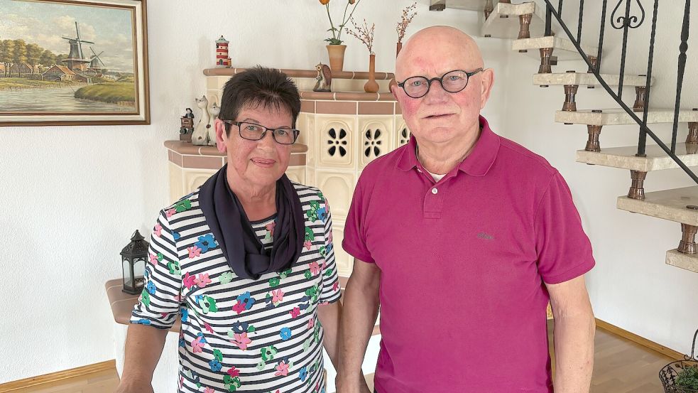 Hannelore und Hubert Jungenkrüger feiern Diamantene Hochzeit – 60 Jahre ist das Paar verheiratet. Foto: Pentzlin