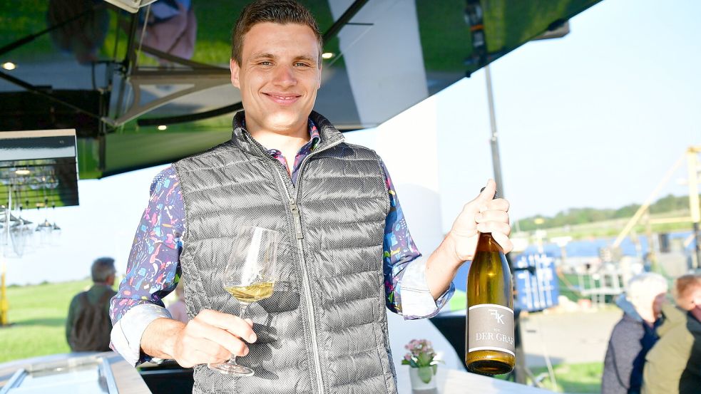 Felix Kahren hat sein Weingut mit 16 Jahren gegründet. Jetzt ist er 22 Jahre alt. Foto: Wagenaar