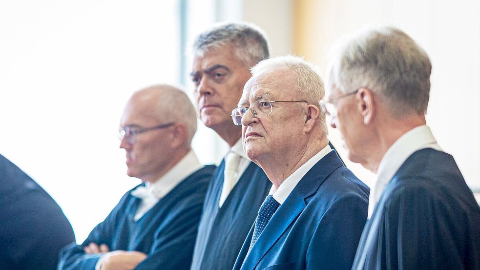 Aus Sicht der Anklage wusste Martin Winterkorn im Wesentlichen ab Mai 2014 Bescheid. Foto: Moritz Frankenberg/dpa