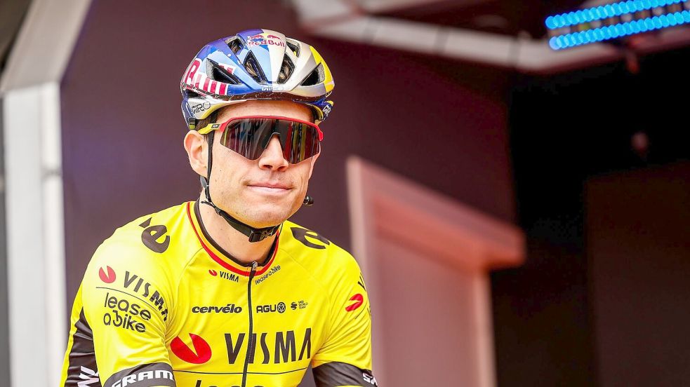 Wout van Aert ist auf der 16. Etappe der Vuelta schwer gestürzt und wird in dieser Saison kein Rennen mehr bestreiten. Foto: David Pintens/belga/dpa