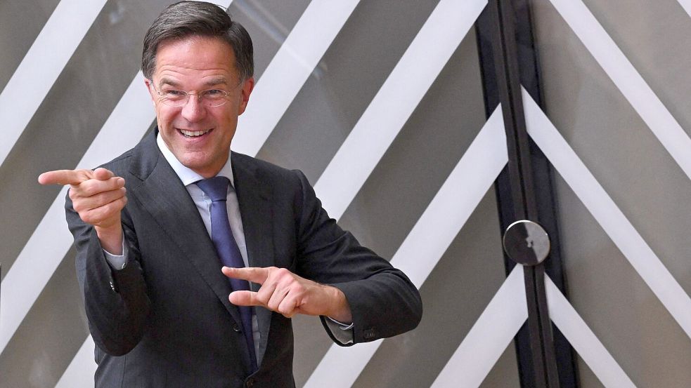 Mark Rutte arbeitet derzeit noch als Hausmeister und Vertretungslehrer in einem Den Haager Gymnasium. Foto: Afp/ JOHN THYS