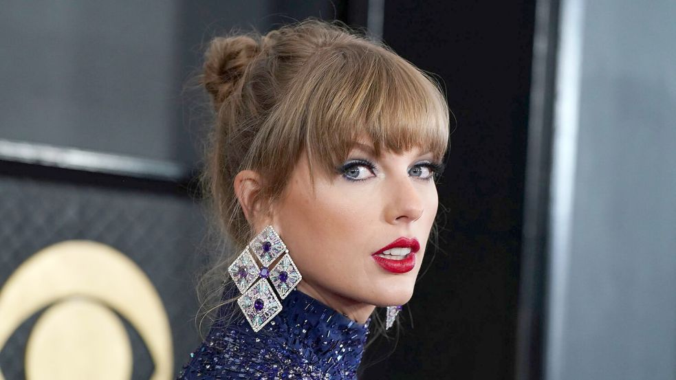 Superstar Taylor Swift sorgte für die Überraschung des Abends. (Archivbild) Foto: Jordan Strauss/AP/dpa