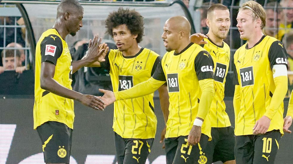 Borussia Dortmund ist in dieser Saison noch unbesiegt. Foto: Bernd Thissen/dpa