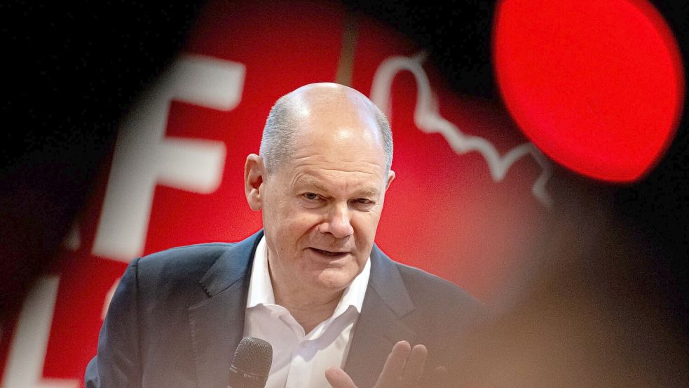 Kanzler Scholz betont, dass man sich bei den Grenzkontrollen an europäisches Recht halten werde. Foto: Fabian Sommer/dpa