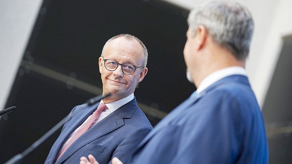 Erstmals Kanzlerkandidat: CDU-Chef Friedrich Merz Foto: Kay Nietfeld/dpa