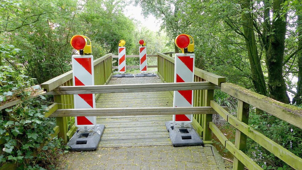 Vor einigen Jahren wurde bereits die Brücke beim Muschelweg saniert, nun soll nach Wünschen der CDU auch der Weg selbst komplett saniert werden. Foto: privat/Archiv