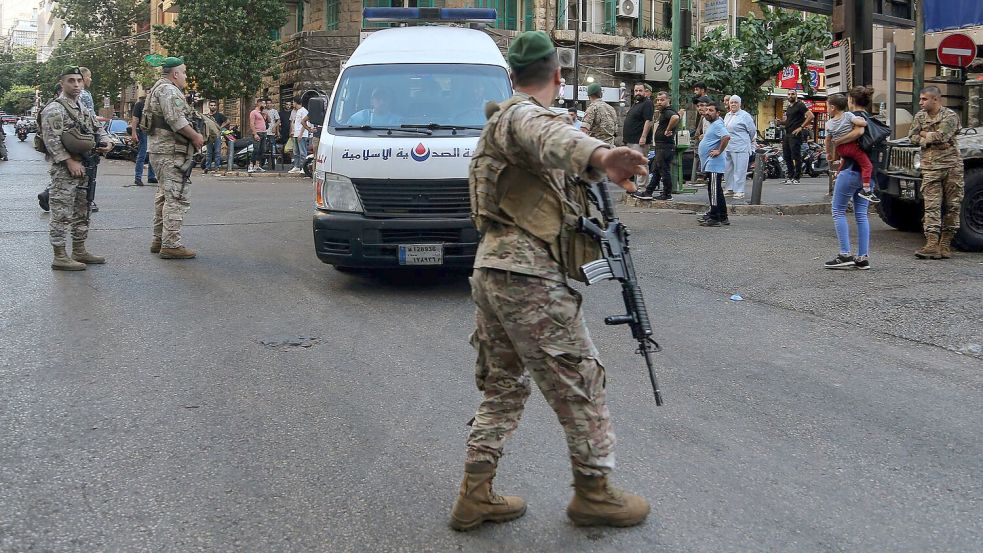 Immer mehr Verletzte im Libanon müssen versorgt werden. Foto: Marwan Naamani/dpa