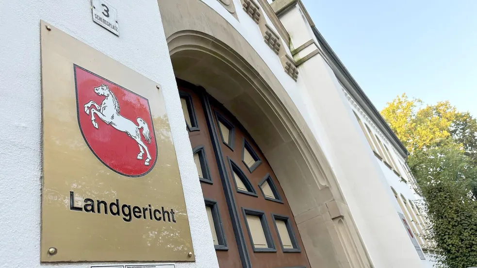 Verhandelt wird vor dem Landgericht in Aurich. Foto: Vogt