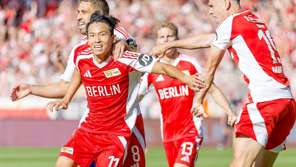 Bei Union haben sie wieder mehr Spaß am Fußball. Foto: Andreas Gora/dpa