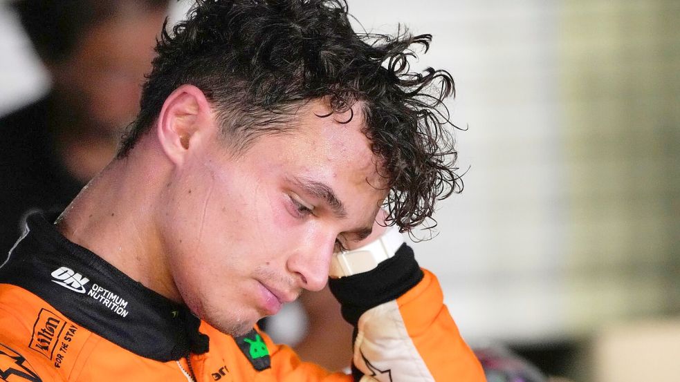 Kann es für Lando Norris noch zum Titel reichen? Foto: Vincent Thian/AP/dpa