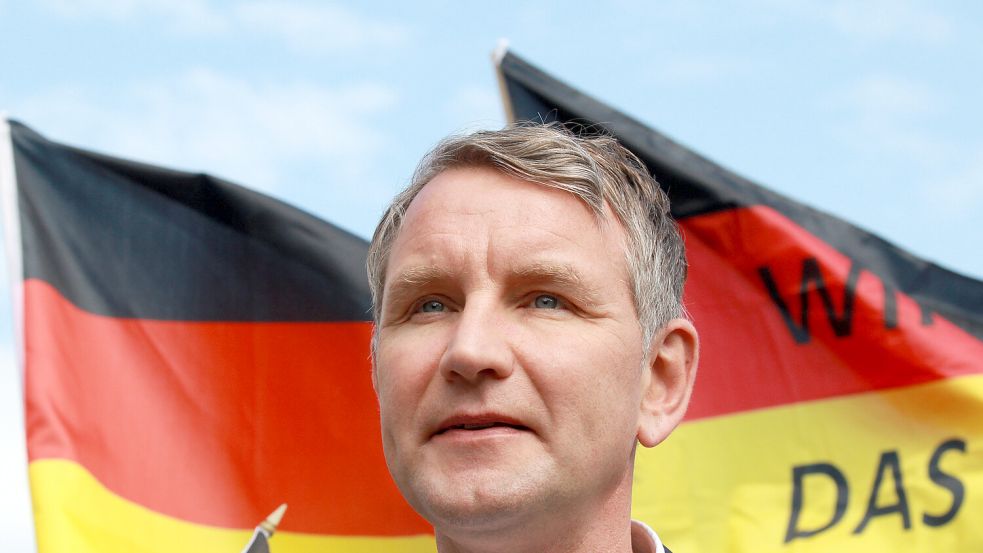 Keine Partei erhielt bei den Landtagswahlen in Thüringen so viele Stimmen wie seine: AfD-Spitzenkandidat Björn Höcke Foto: dpa/ Bodo Schackow