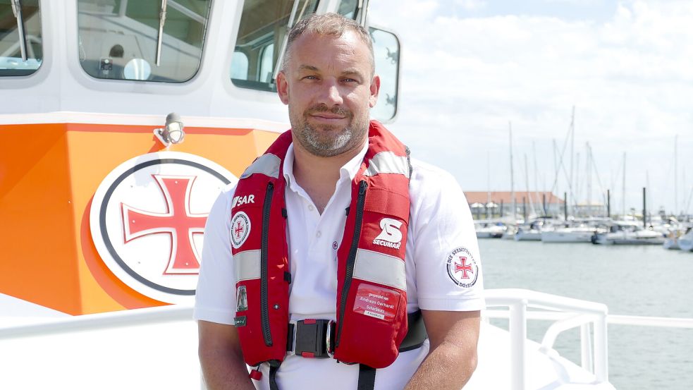 Seit Juni 2022 ist Heiko Erdwiens Leiter der DGzRS-Station auf Norderney. Foto: Die Seenotretter – DGzRS/Franz Kahl