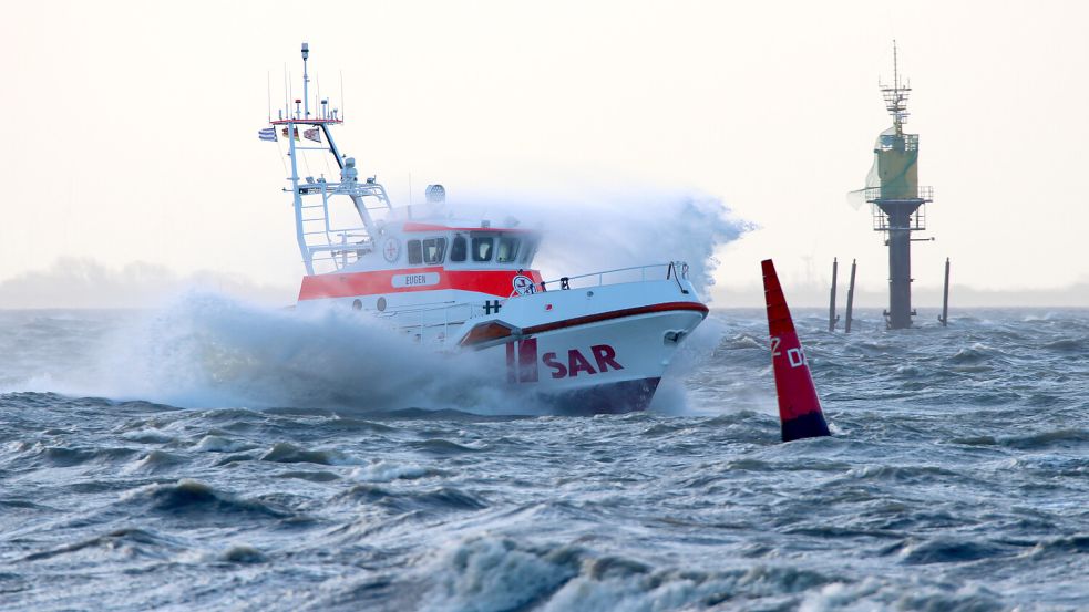 Spezialschiff "Eugen" gehört zur 20-Meter-Klasse und ist auf Norderney stationiert. Foto: Die Seenotretter – DGzRS